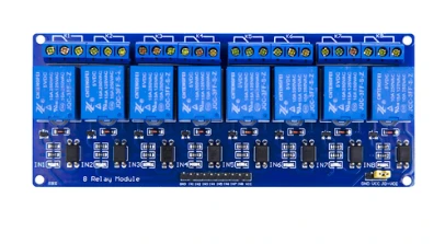 5V 8 Channel Relay Module With Optocoupler